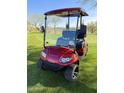 Close-up of the Icon electric golf cart, ready for cruising the golf course at 41814 N Crooked Stick Rd, Anthem, AZ 85086