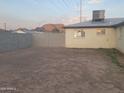Large backyard with block wall, perfect for outdoor activities and relaxation at 9846 N 10Th St, Phoenix, AZ 85020