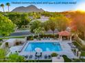 Relax and unwind at the community pool and spa with mountain views at 5756 N 78Th Pl, Scottsdale, AZ 85250