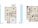 Layout features include Gathering room, dining area, kitchen, bedrooms, garage, covered patio & porch at 1984 E Bucking Bronco Dr, San Tan Valley, AZ 85140