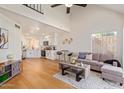 Open living room and kitchen layout perfect for entertaining and everyday living at 7447 N 44Th Ave, Glendale, AZ 85301