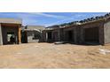 View of house under construction, highlighting its modern design and potential at 3374 E Aquarius Ct, Chandler, AZ 85249