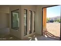 Garage interior features modern window design that lets in ample natural light at 3374 E Aquarius Ct, Chandler, AZ 85249
