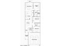 Floor plan featuring 3 bedrooms, 2 bathrooms, kitchen, dining room, great room, covered patio, and a 2-car garage at 25068 N 174Th Ln, Surprise, AZ 85387