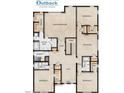 Upstairs floor plan boasts a Primary bedroom with walk-in closet, a Primary bath, and three additional bedrooms at 26631 S 169Th Pl, Queen Creek, AZ 85142