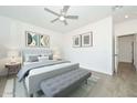 Serene bedroom featuring a comfortable bed, stylish decor, and ample natural light at 32017 N Redding St, Wittmann, AZ 85361