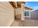 Inviting front entrance with a security door and desert-style landscaping at 23829 N 36Th Dr, Glendale, AZ 85310