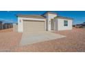 Charming single-story home with a beige color scheme and a well-maintained desert landscape at 34865 N Palm Dr, San Tan Valley, AZ 85140