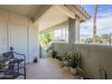 A relaxing patio with seating and plants, offering a cozy outdoor space at 1825 W Ray Rd # 2074, Chandler, AZ 85224