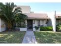 Inviting single-story home featuring a pathway leading to the front entrance at 8329 E Keim Dr, Scottsdale, AZ 85250