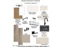 Carmel Collection interior finishes, including shaker cabinets, matte black hardware, countertops, and flooring selections at 980 W Ridge Rd, Apache Junction, AZ 85120