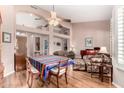 Spacious open-concept living room with high ceilings and lots of natural light at 198 N Nevada Way, Gilbert, AZ 85233