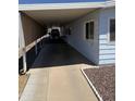 Spacious carport providing ample covered parking with extra storage for an RV or other vehicle at 3330 E Main St # 256, Mesa, AZ 85213