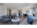 Open floor plan features a living room leading to the dining area and a kitchen at 1179 N 13Th St, Coolidge, AZ 85128
