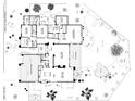 Detailed floor plan showcasing the layout of this home's bedrooms, bathrooms, kitchen, living room and outdoor patio at 6591 E Amber Sun Dr, Scottsdale, AZ 85266