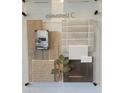 Elevated C design selection featuring wood flooring, neutral carpet, and modern tile samples at 22368 W Monona Ln, Surprise, AZ 85387