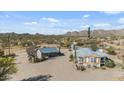 Expansive desert property with two structures, promising privacy and potential at 870 S La Paz Rd, Maricopa, AZ 85139