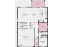 Detailed first-floor plan showing the layout of the garage, great room, kitchen, study, bedroom, and patio at 25148 N 167Th Ave, Surprise, AZ 85387