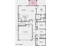 Spacious floor plan featuring a great room, kitchen, primary suite, game room and two-car garage at 25156 N 167Th Ave, Surprise, AZ 85387