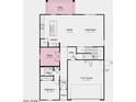 First floor floorplan includes kitchen, dining room, great room, study, bath 3, and bedroom 4 at 25181 N 167Th Ave, Surprise, AZ 85387