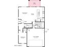 First floor plan showing a 2-car garage, bedroom 4, a great room, kitchen, dining, and patio at 25185 N 167Th Ave, Surprise, AZ 85387