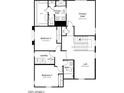 Second floor plan featuring the primary suite, two bedrooms, a loft, laundry and linen closets at 25185 N 167Th Ave, Surprise, AZ 85387