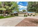 Well maintained single story home with a driveway and mature trees in a well-maintained front yard at 4317 E Yucca St, Phoenix, AZ 85028