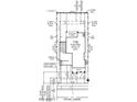 Plot plan including home footprint, garage location, covered patio, and outdoor living space at 20637 E Via Del Jardin --, Queen Creek, AZ 85142