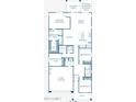 Detailed floor plan showcasing the layout of a modern home with multiple bedrooms and a covered patio at 22360 W Monona Ln, Surprise, AZ 85387