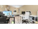 Open room featuring two desk spaces for a functional home office environment at 1770 W Browning Way, Chandler, AZ 85286