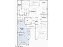 Open floorplan featuring a Next Gen suite, three bedrooms, three baths, den, and three-car garage at 25162 N 177Th Dr, Surprise, AZ 85387