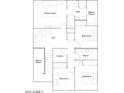 Second floor floorplan featuring Owner's Suite, Loft, Laundry, three bedrooms, two bathrooms, and walk-in closet at 4588 S 232Nd Dr, Buckeye, AZ 85326
