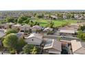An aerial view showcases the home's neighborhood at 13261 W Gelding W Cir, Surprise, AZ 85379