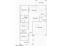 Detailed floor plan showcases a spacious layout with a Primary suite, two bedrooms, and a 2-bay garage at 20888 S 231St Way, Queen Creek, AZ 85142
