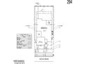 Detailed lot layout showing building footprint, setbacks, and utilities at 21255 E Cattle Dr, Queen Creek, AZ 85142