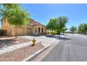 Charming home with a two-car garage and a landscaped front yard at 3788 E Sexton St, Gilbert, AZ 85295