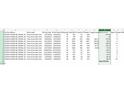 Spreadsheet of household bill, documenting service address, plan, dates, usage and amount at 25449 N 102Nd Dr, Peoria, AZ 85383