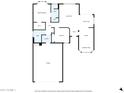 Detailed floor plan showcasing the layout of the house, including the Primary bedroom and living room at 15161 W Cactus Ridge Way, Surprise, AZ 85374
