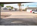 Spacious concrete driveway perfect for multiple vehicles and guest parking at 4517 S Grandview Ave, Tempe, AZ 85282