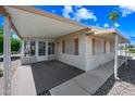 Cozy single-story home with covered patio and well-kept exterior for comfortable outdoor living at 3160 E Main St # 110, Mesa, AZ 85213
