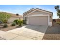 Well maintained single-story home, complete with a two car garage and tidy landscaping at 12443 W Via Camille --, El Mirage, AZ 85335