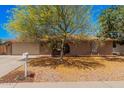 Inviting brick home boasting a mature shade tree and a convenient two-car garage in a desirable location at 1170 E Carmen St, Tempe, AZ 85283