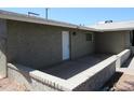 Back entryway offering convenient access and a secluded patio area at 4624 S 19Th Ave, Phoenix, AZ 85041