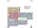 Overhead site map view shows Parkside community layout, including streets and lot locations at 9972 W Piccadilly Rd, Avondale, AZ 85392