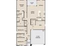 Open-concept floor plan featuring a primary suite, two bedrooms, and a spacious kitchen at 15781 W Beryl Ave, Waddell, AZ 85355