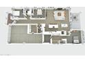 Detailed overhead floor plan showcasing the layout, bedrooms, kitchen, and living spaces at 10224 E Utah Ave, Mesa, AZ 85212