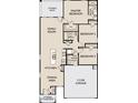 Detailed floor plan showcasing the layout of the home with bedrooms, kitchen, and living areas at 2011 E Bucking Bronco Dr, San Tan Valley, AZ 85140