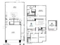 Detailed floor plan showcasing the layout of a two-story home with a loft at 2486 W Rowel Rd, Phoenix, AZ 85085