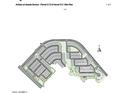 Community site plan showing lots, landscaping and green areas at 16932 W Desert Hollow Dr, Surprise, AZ 85387