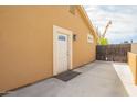 Side of house showing access to backyard at 6701 W Catalina Dr, Phoenix, AZ 85033